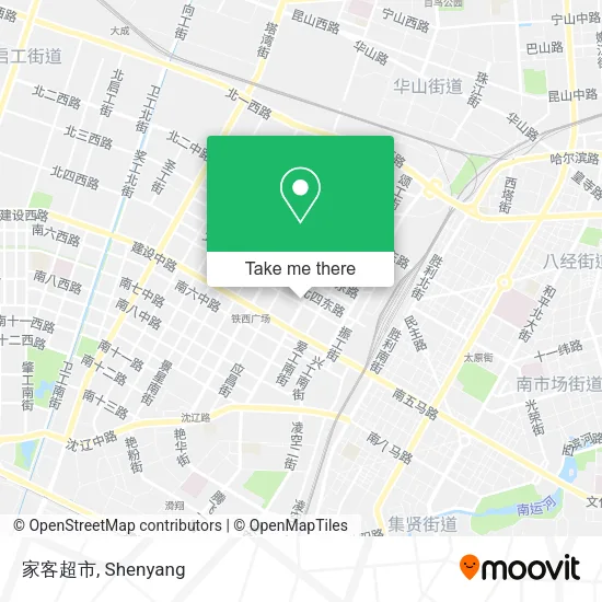 家客超市 map
