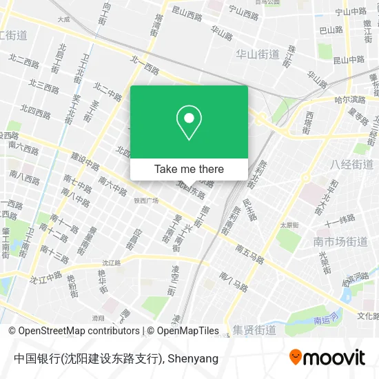 中国银行(沈阳建设东路支行) map