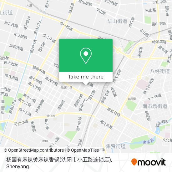 杨国有麻辣烫麻辣香锅(沈阳市小五路连锁店) map