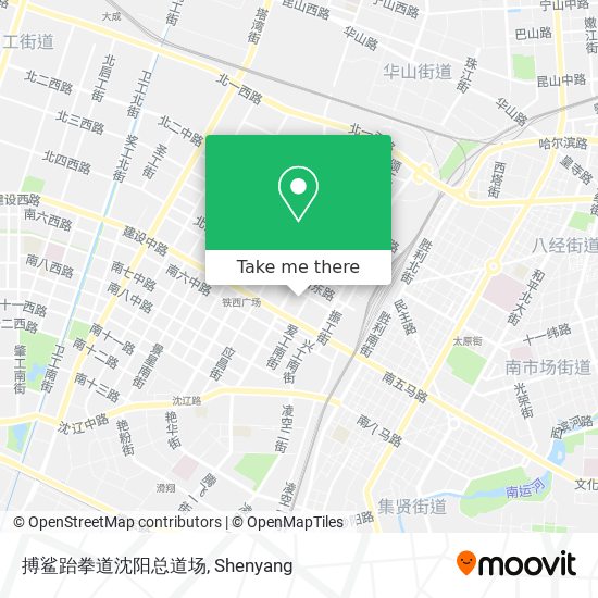 搏鲨跆拳道沈阳总道场 map