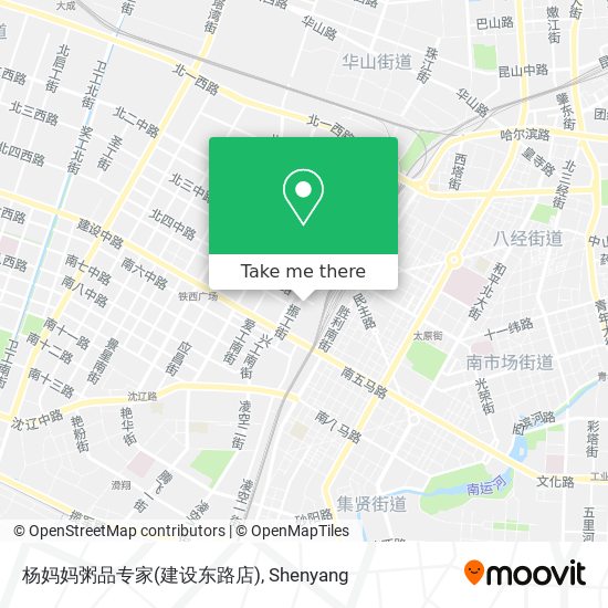杨妈妈粥品专家(建设东路店) map