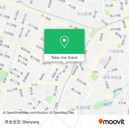 秀发造型 map