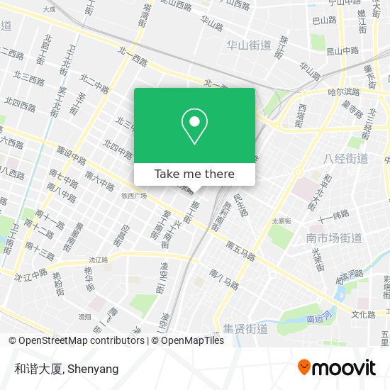 和谐大厦 map