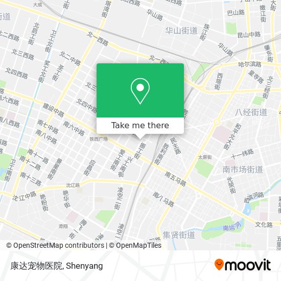 康达宠物医院 map