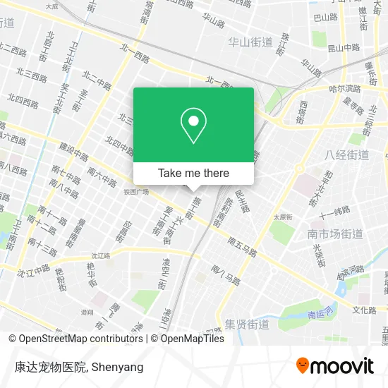 康达宠物医院 map