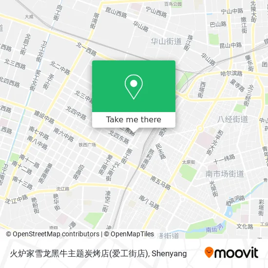 火炉家雪龙黑牛主题炭烤店(爱工街店) map