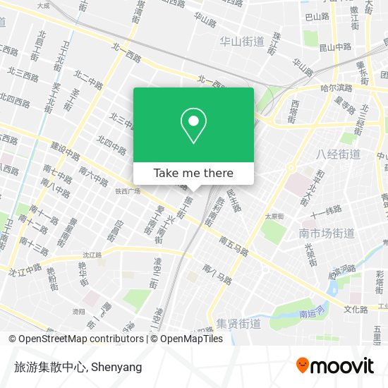 旅游集散中心 map
