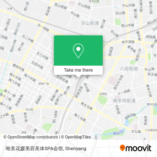 唯美花媛美容美体SPA会馆 map