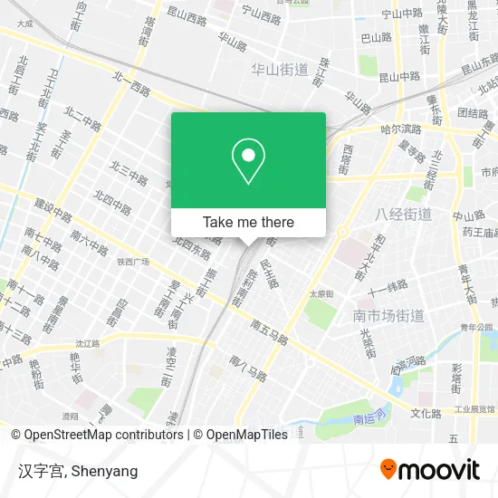 汉字宫 map
