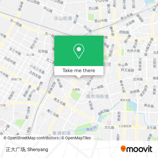 正大广场 map