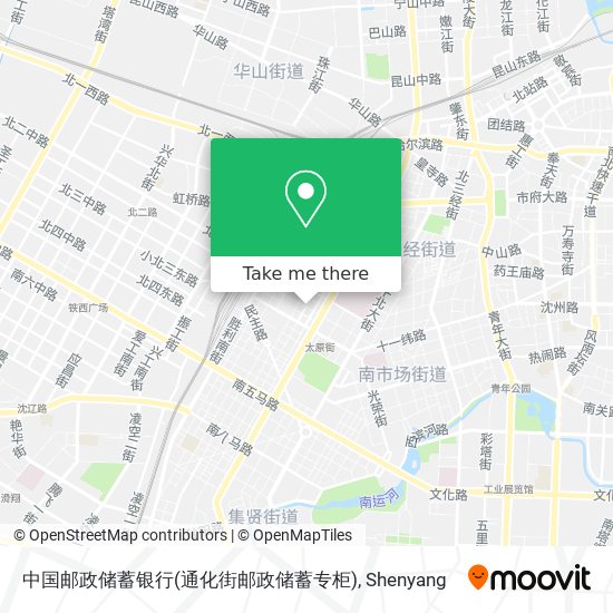 中国邮政储蓄银行(通化街邮政储蓄专柜) map
