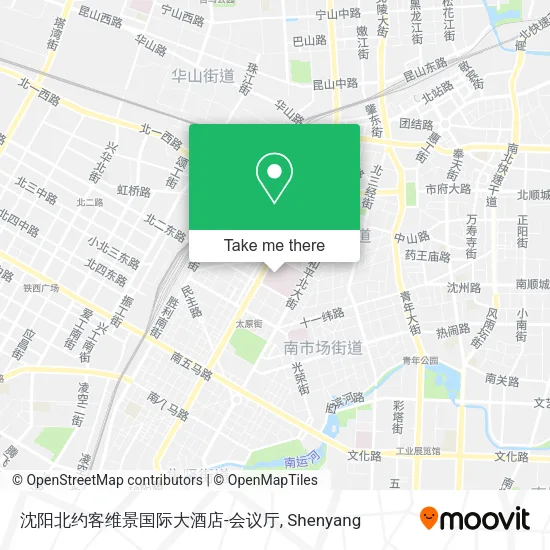 沈阳北约客维景国际大酒店-会议厅 map