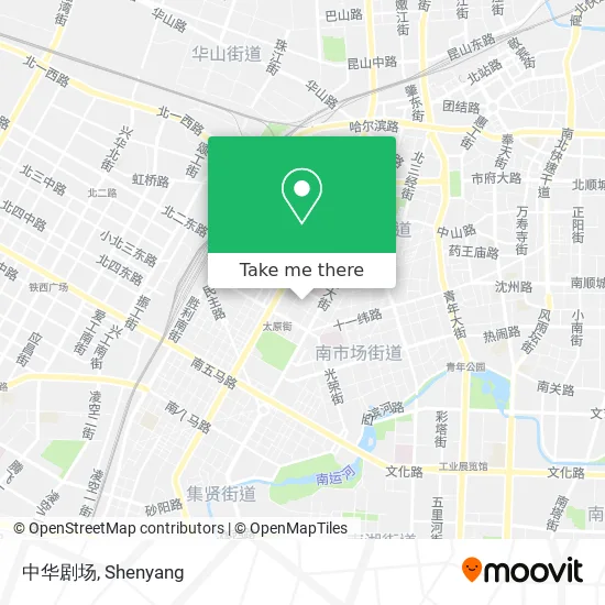 中华剧场 map