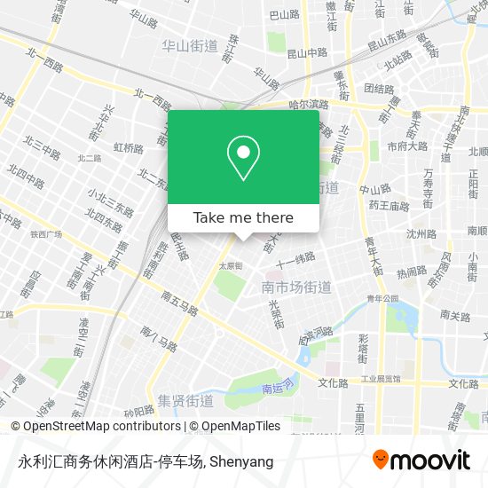 永利汇商务休闲酒店-停车场 map
