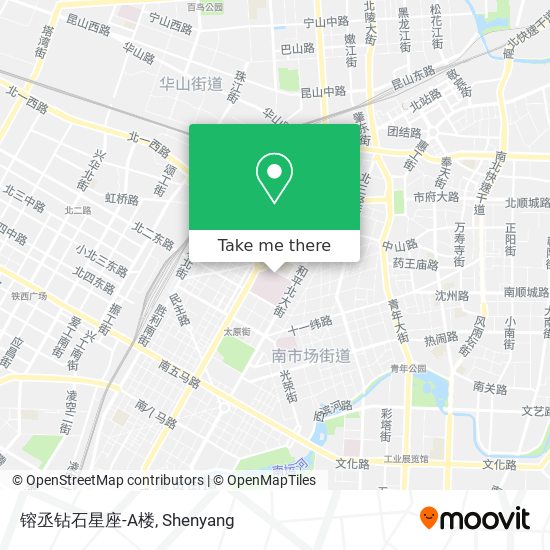 镕丞钻石星座-A楼 map