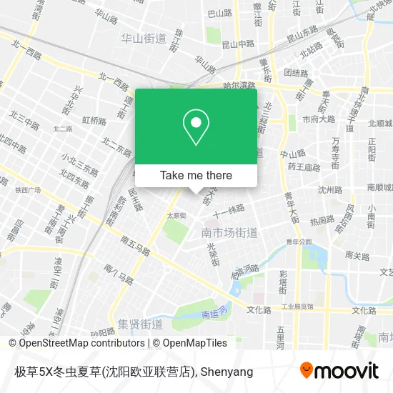 极草5X冬虫夏草(沈阳欧亚联营店) map