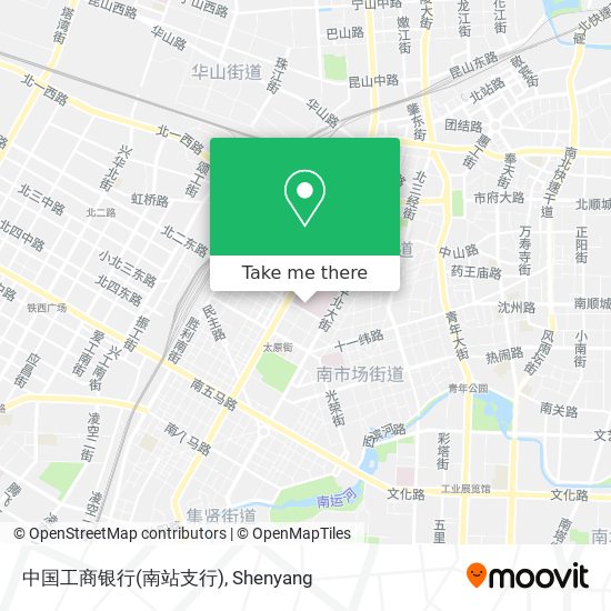 中国工商银行(南站支行) map