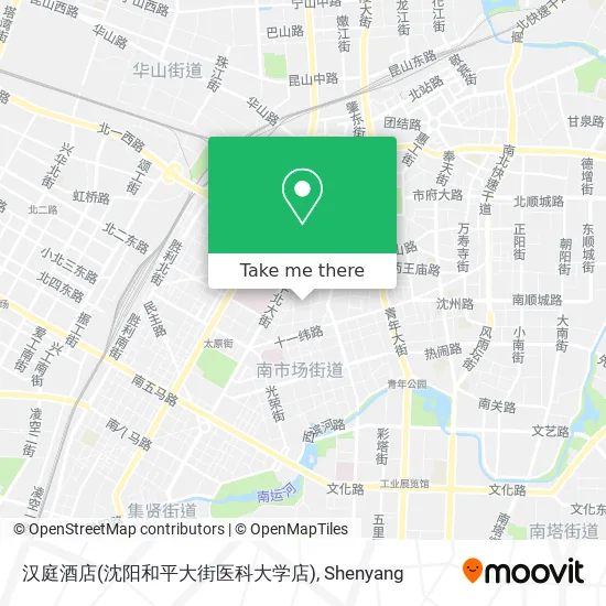 汉庭酒店(沈阳和平大街医科大学店) map