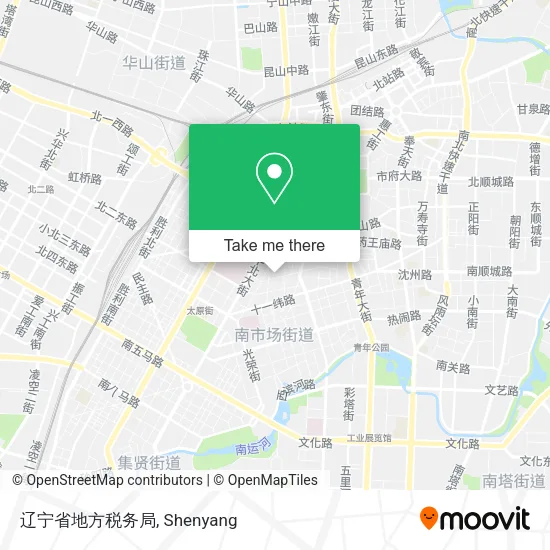 辽宁省地方税务局 map