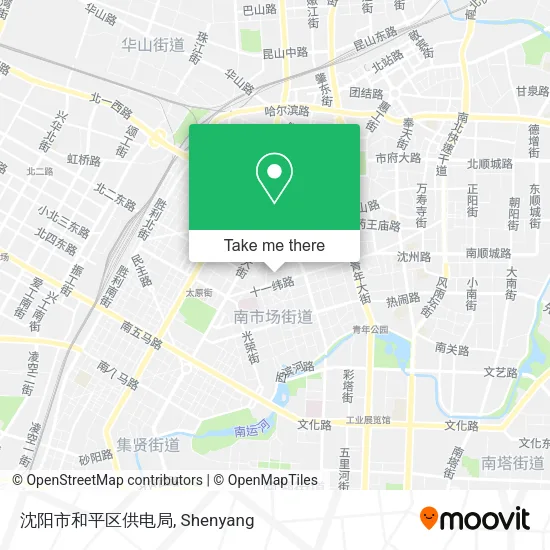 沈阳市和平区供电局 map