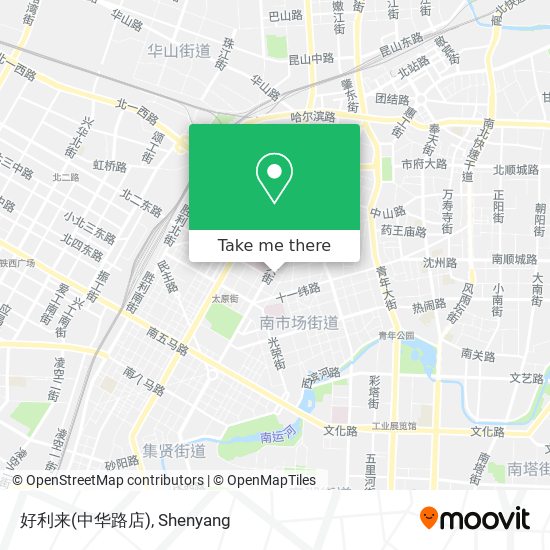 好利来(中华路店) map