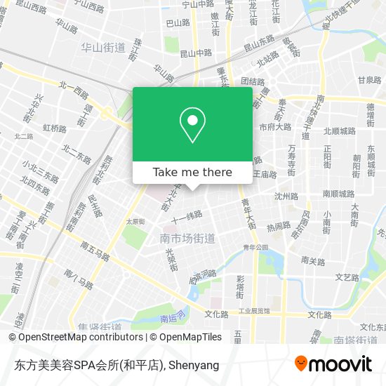 东方美美容SPA会所(和平店) map