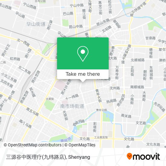 三源谷中医理疗(九纬路店) map