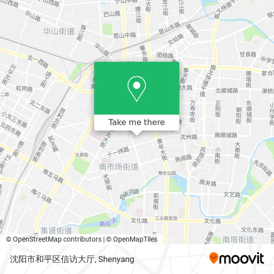 沈阳市和平区信访大厅 map