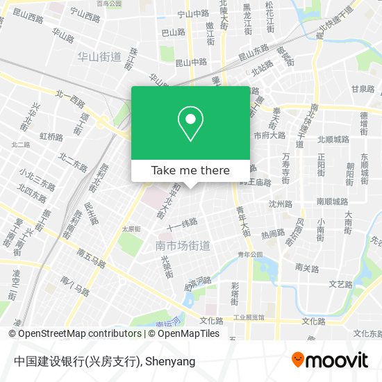 中国建设银行(兴房支行) map