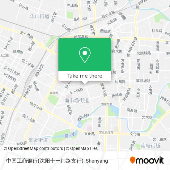 中国工商银行(沈阳十一纬路支行) map