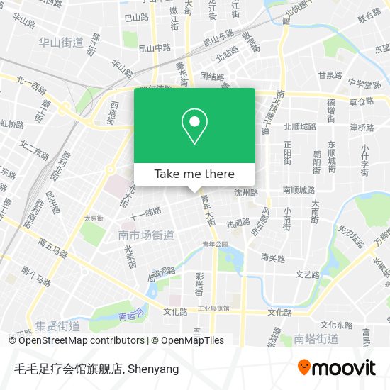 毛毛足疗会馆旗舰店 map