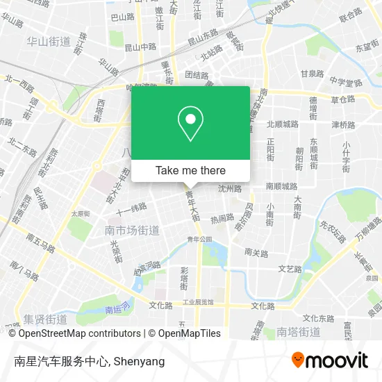 南星汽车服务中心 map