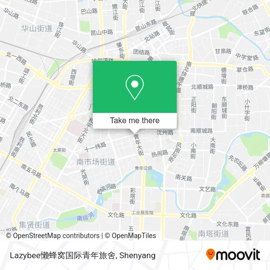 Lazybee懒蜂窝国际青年旅舍 map