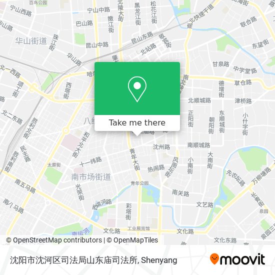 沈阳市沈河区司法局山东庙司法所 map