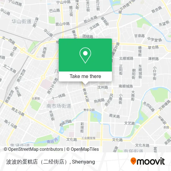 波波的蛋糕店（二经街店） map