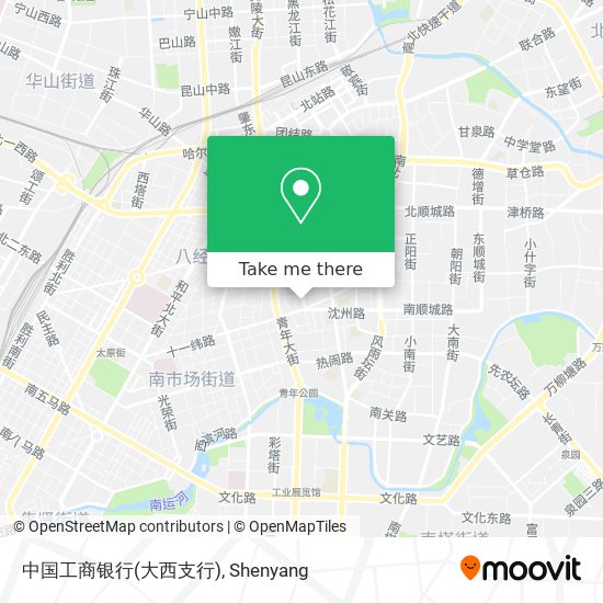 中国工商银行(大西支行) map