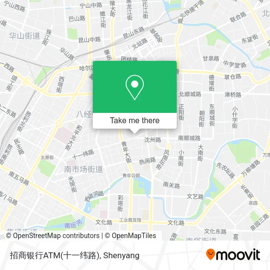 招商银行ATM(十一纬路) map