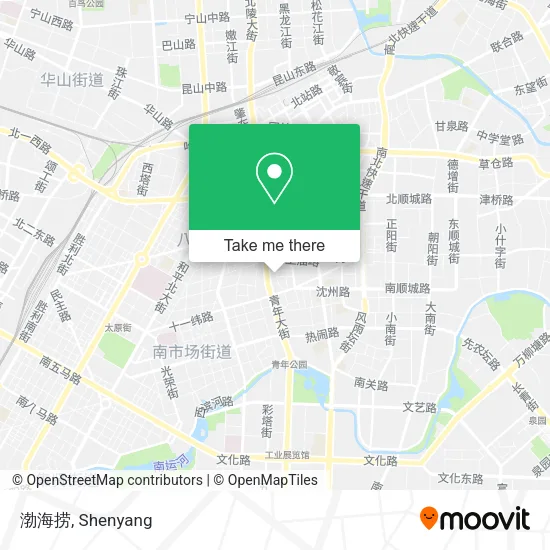 渤海捞 map