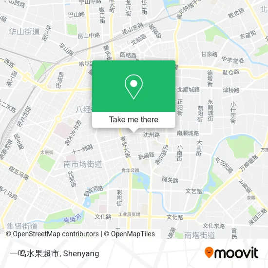 一鸣水果超市 map