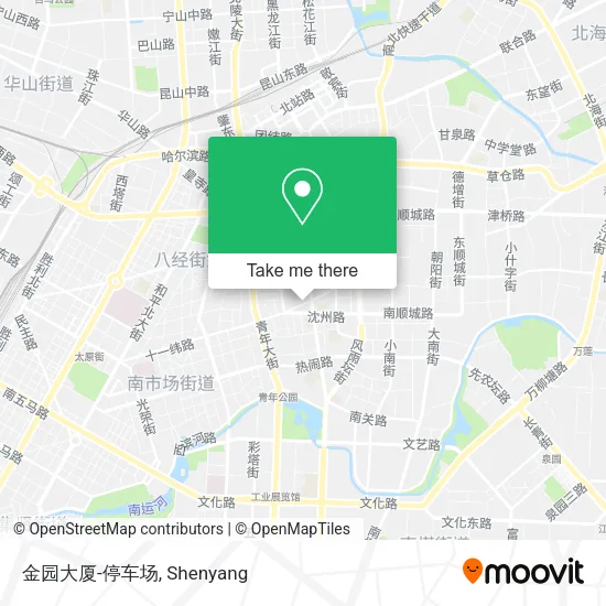 金园大厦-停车场 map