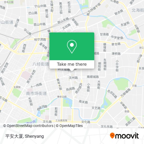 平安大厦 map