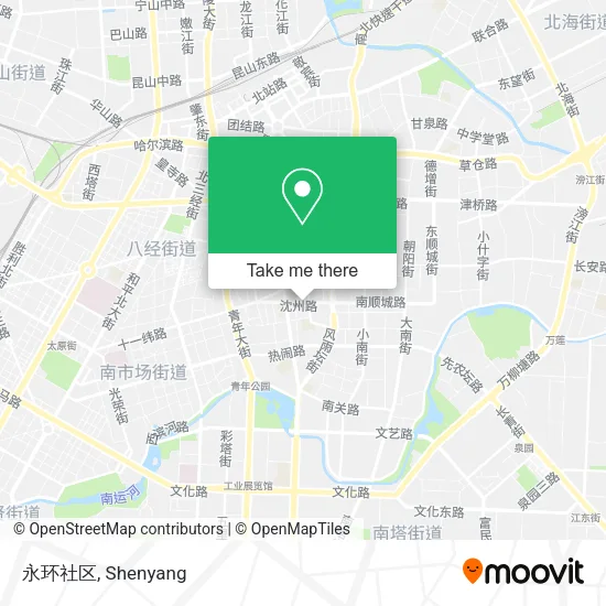 永环社区 map