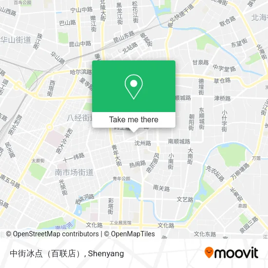 中街冰点（百联店） map