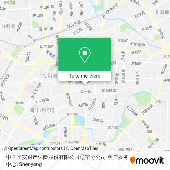 中国平安财产保险股份有限公司辽宁分公司-客户服务中心 map
