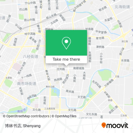 博林书店 map