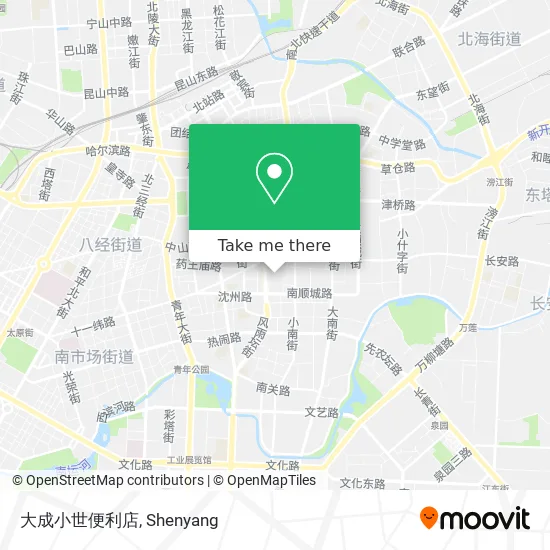 大成小世便利店 map