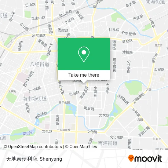 天地泰便利店 map