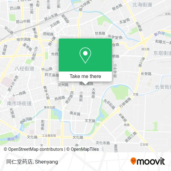 同仁堂药店 map