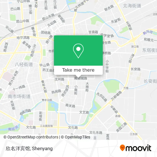 欣名洋宾馆 map