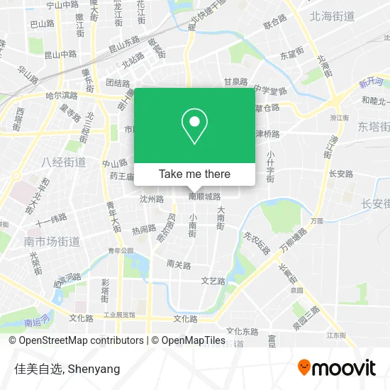 佳美自选 map